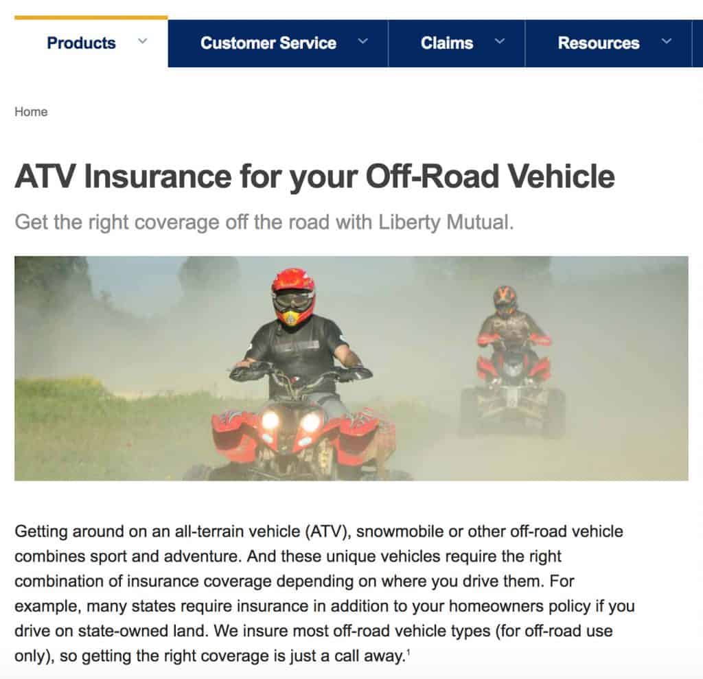 Liberty Mutual Scooter Insurance